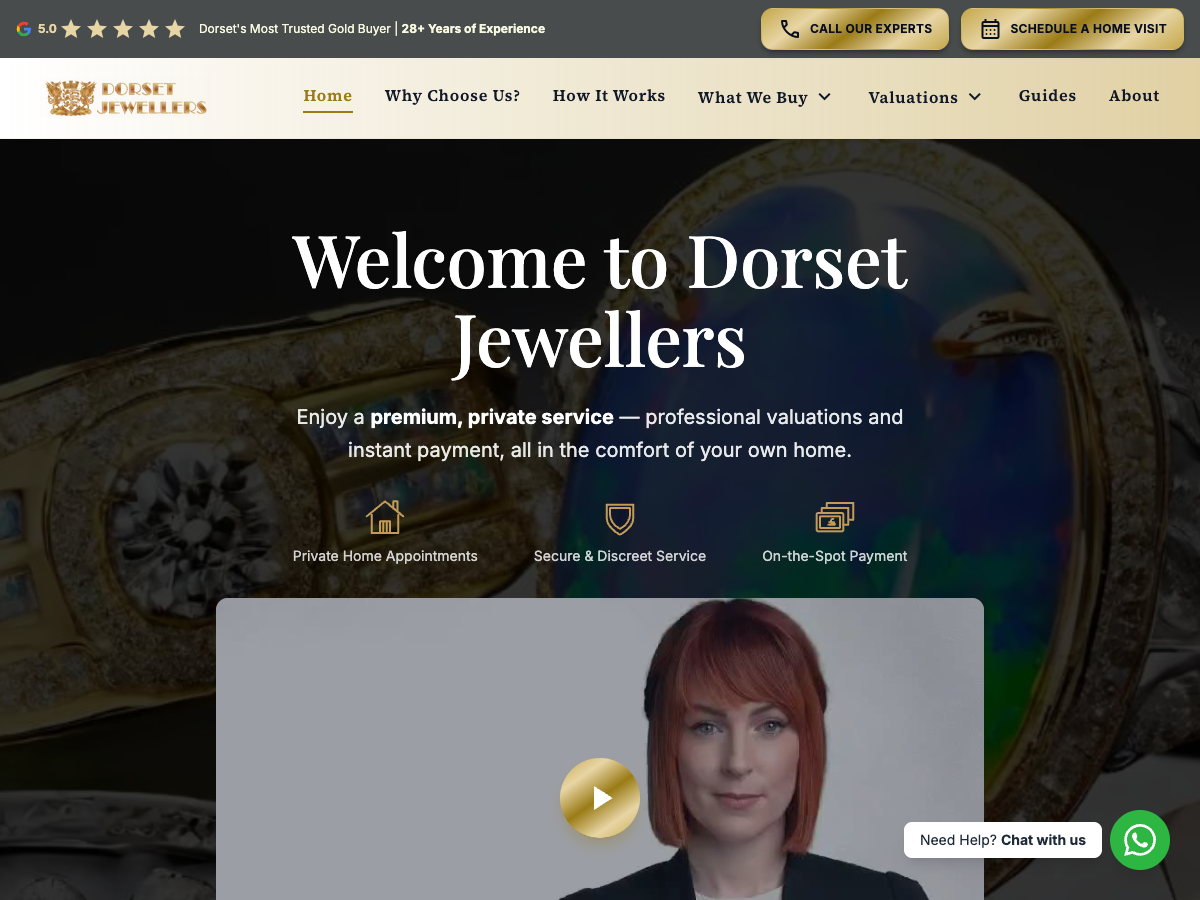 Dorset Jewellers — case study preview