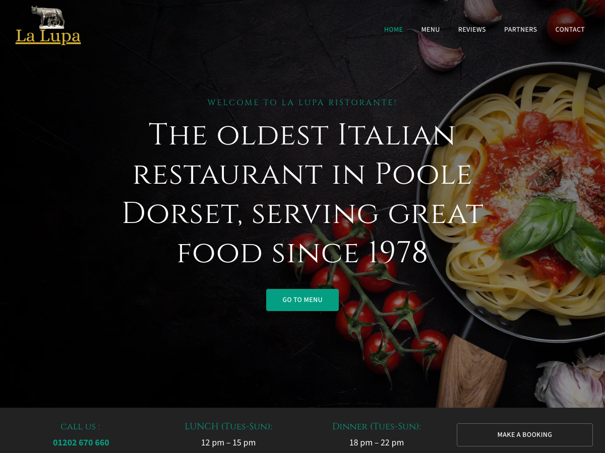 La Lupa Poole — case study preview