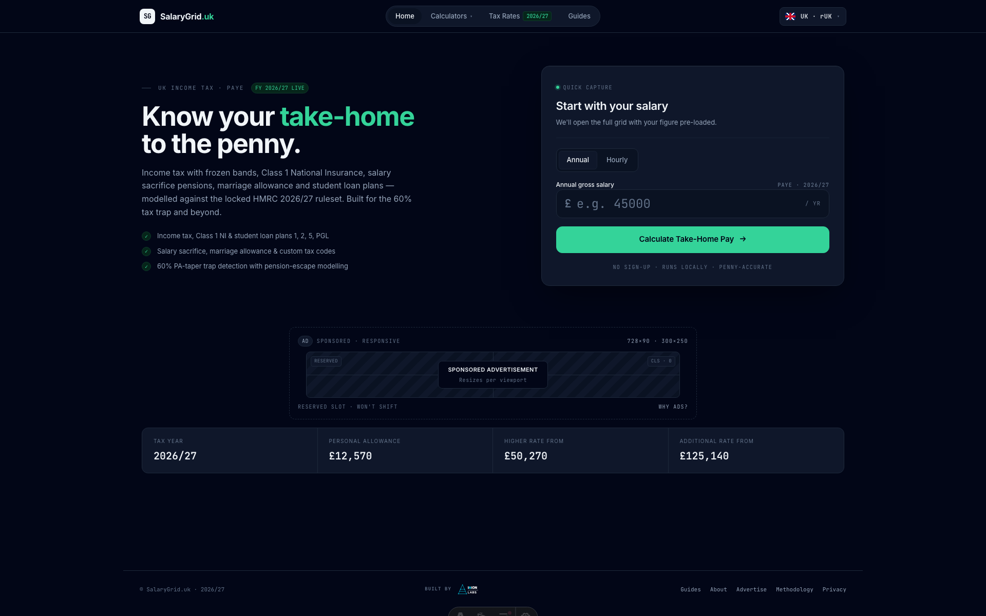 SalaryGrid.uk — case study preview